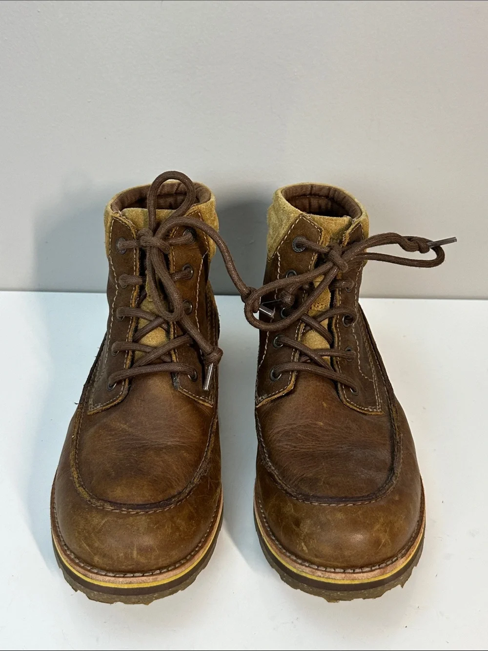 North Face Mens Brown Bridgetown Chukka Boots Size 8.5 Gorpcore Hiking Outdoor